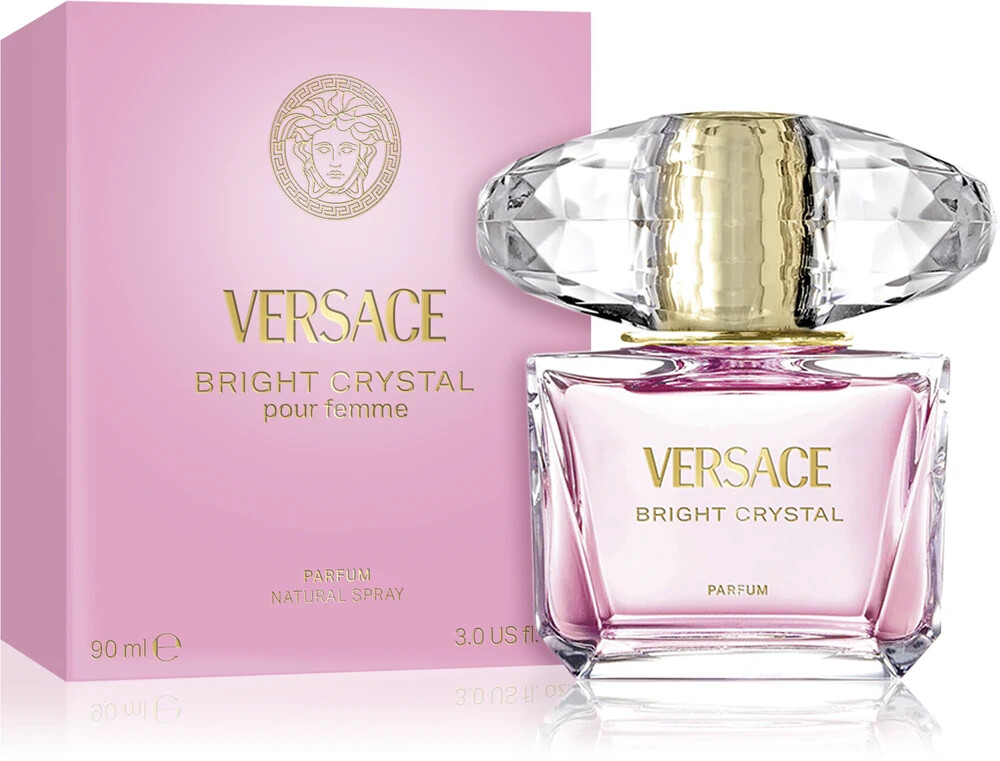 VERSACE BRIGHT CRYSTAL POUR FEMME PARFUM 90ML
