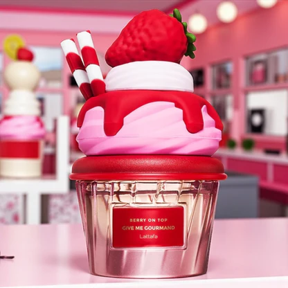 Berry On Top Give Me Gourmand by Lattafa, 2.53 oz EDP