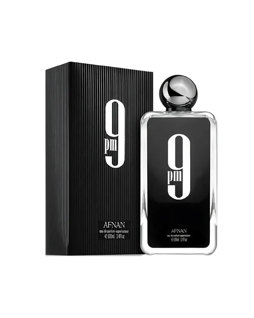 AFNAN EAU DE PARFUM  9 PM 100 ML. 3.4 FL. OZ.