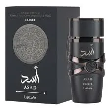 ASAD EAU DE PARFUM ELIXIR 100 ML 3.4 FL. OZ.