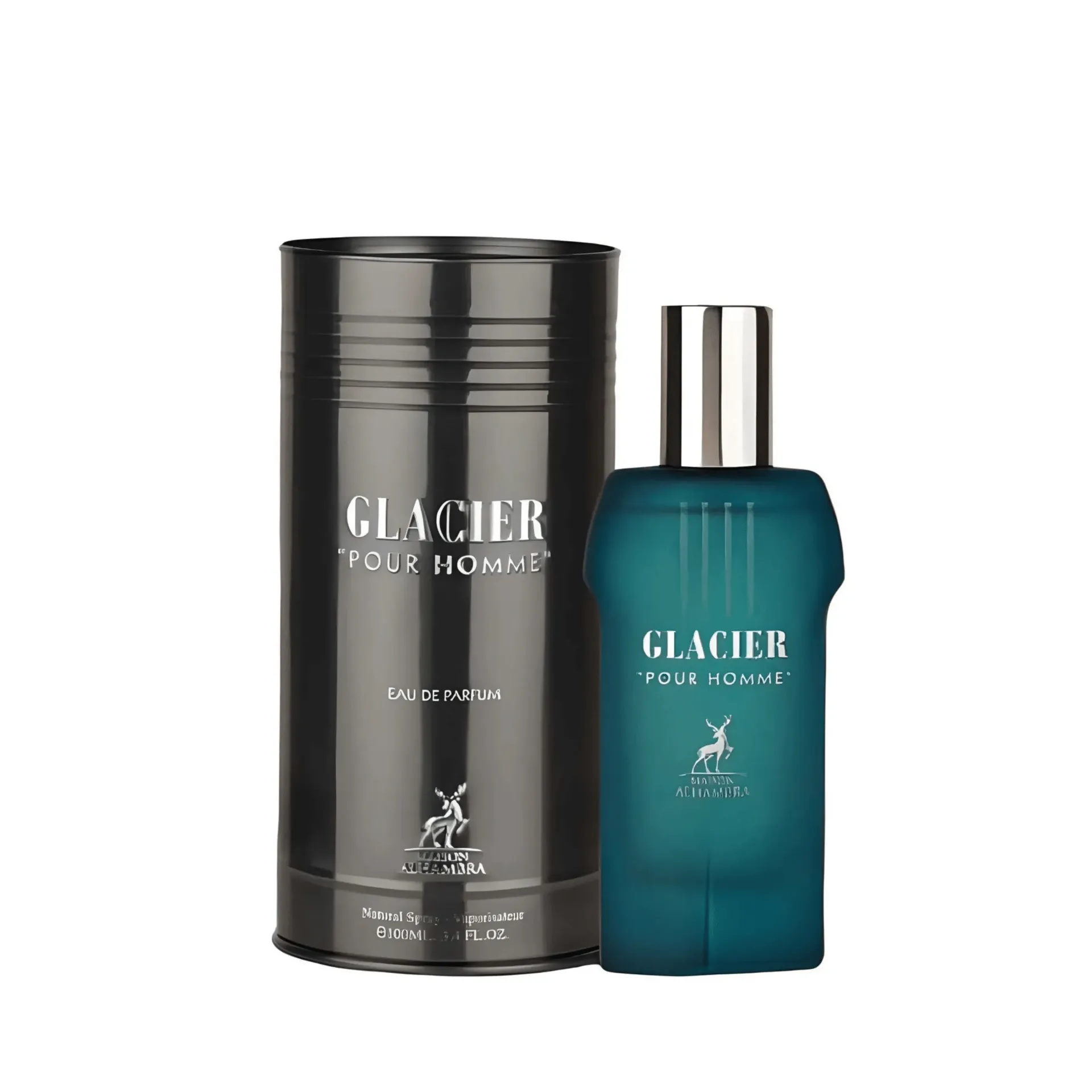 MAISON ALHAMBRA GLACIER POUR HOMME EDP 100ML 3.4 OZ